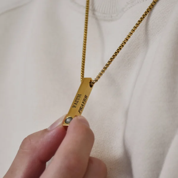 Colar Masculino com Projeção 3D Personalizado - Imagem 2